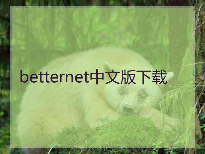 betternet中文版下载