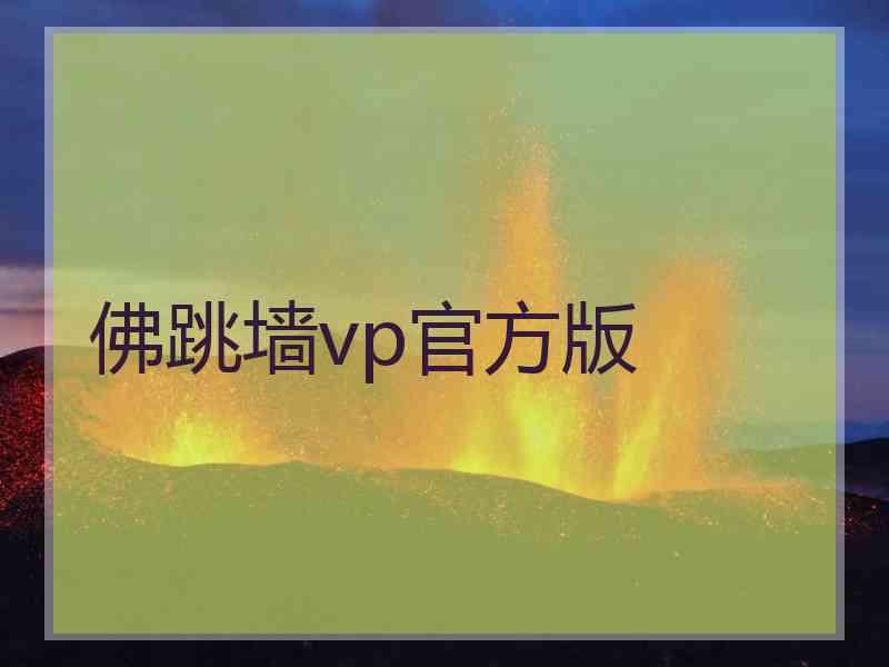 佛跳墙vp官方版