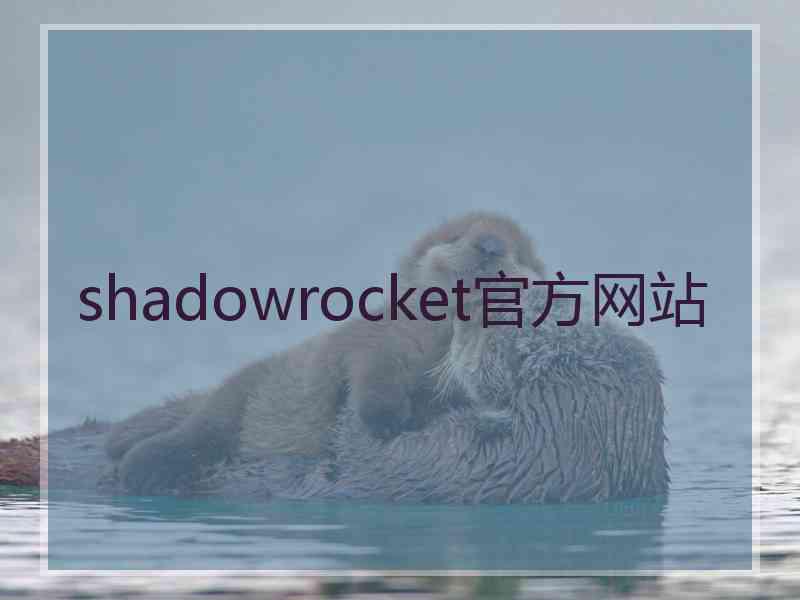 shadowrocket官方网站